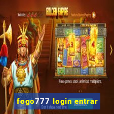 fogo777 login entrar